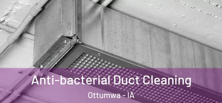  Anti-bacterial Duct Cleaning Ottumwa - IA