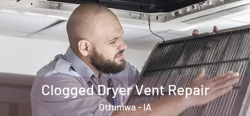  Clogged Dryer Vent Repair Ottumwa - IA
